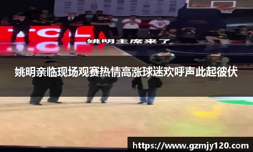 姚明亲临现场观赛热情高涨球迷欢呼声此起彼伏